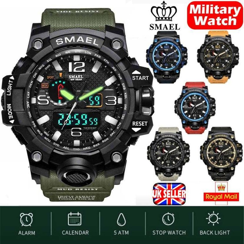 smael 1545 watch instructions